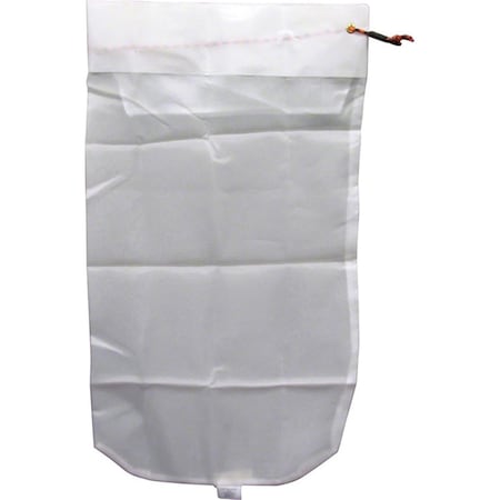 First Safety 28 in. Ultrafine Volcano Bag with Cleat - White SA189815